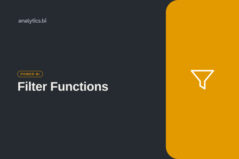 Filter Functions — Power BI | analytics.bi