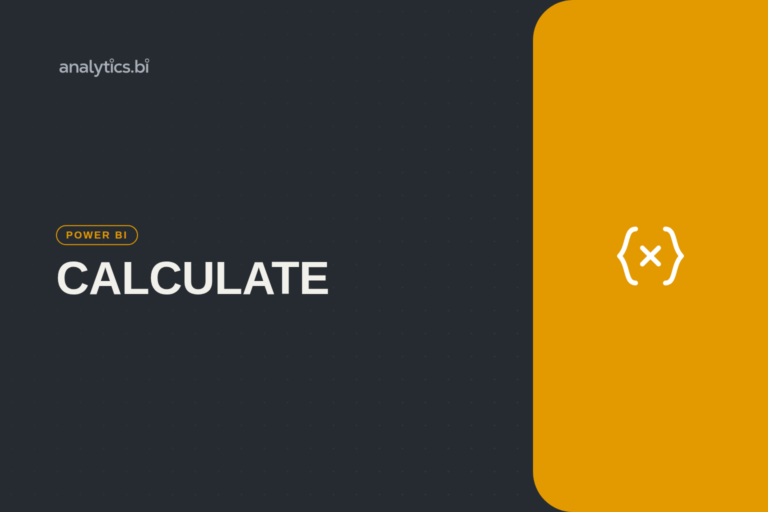 DAX CALCULATE funkcija Power BI