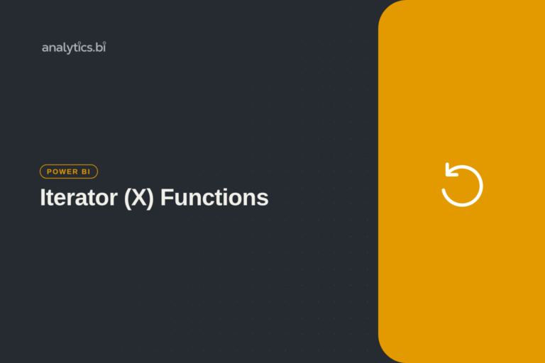 Iterator (X) Functions — Power BI | analytics.bi