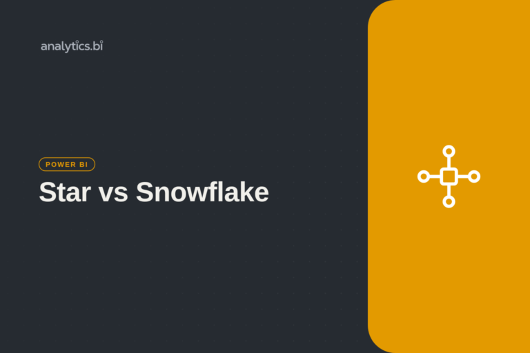 Star vs Snowflake — Power BI | analytics.bi