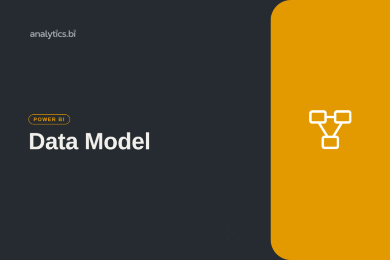 Data Model — Power BI | analytics.bi