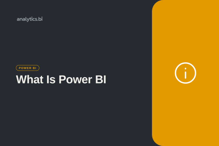 What Is Power BI — Power BI | analytics.bi