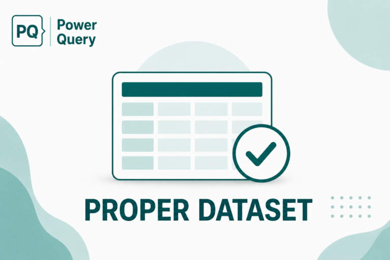 Tvarkingas duomenų rinkinys Power Query: kaip paruošti duomenis analizei