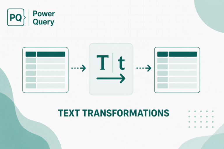 Text Transformations Power Query: 6 veiksmai tvarkyti tekstinius duomenis