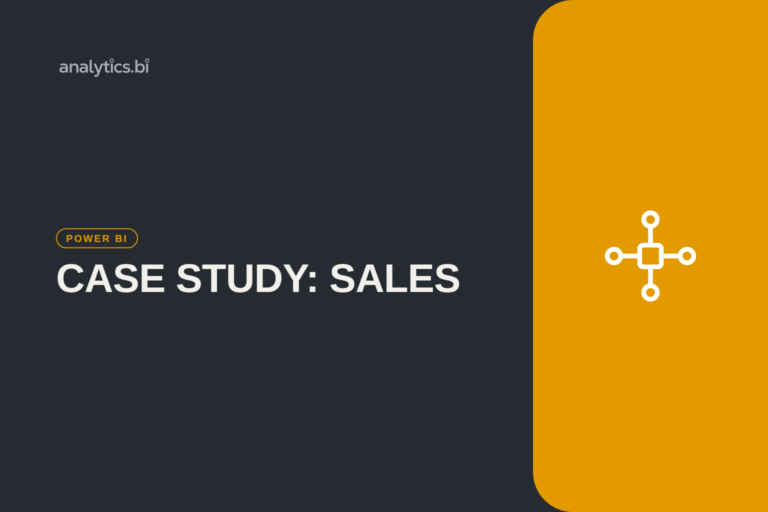 case study: sales — Power BI | analytics.bi