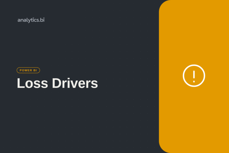 Vilkiko nuostolio rodikliai — Power BI | analytics.bi