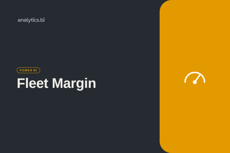 Vilkikų parko marža — Power BI | analytics.bi